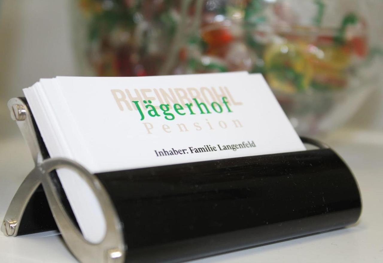 Pension Jägerhof Rheinbrohl Exterior foto